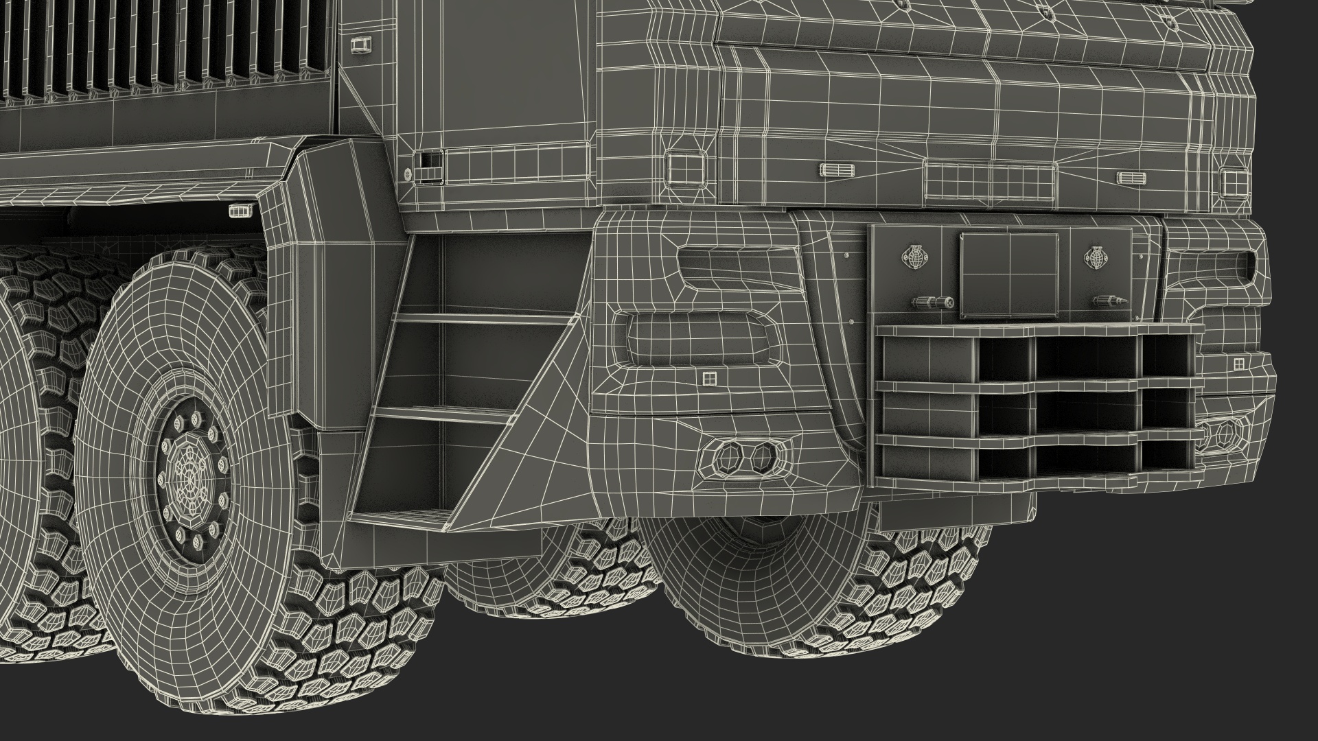 3D Heavy Hauler for Transporting Heavy Goods Rigged model