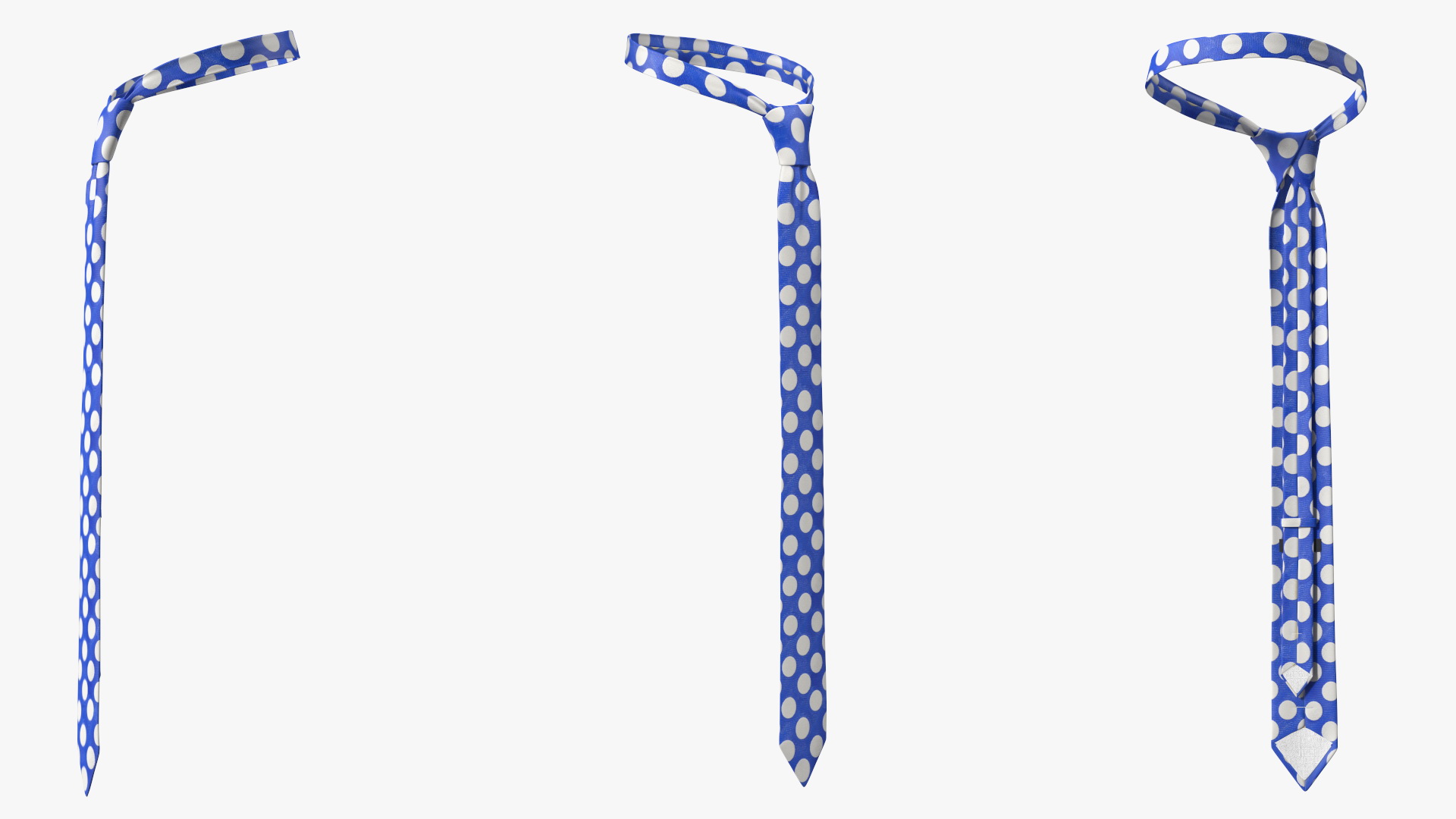 Polka Dot Necktie 3D