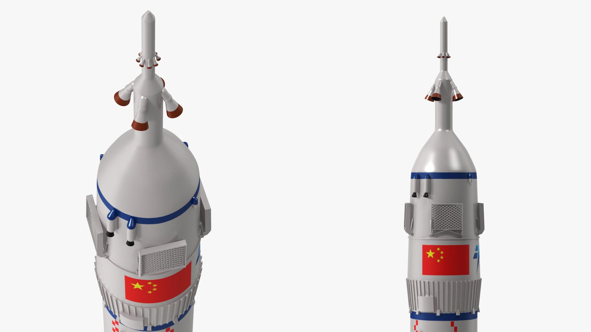 3D model Chinese Spacecraft Shenzhou 16