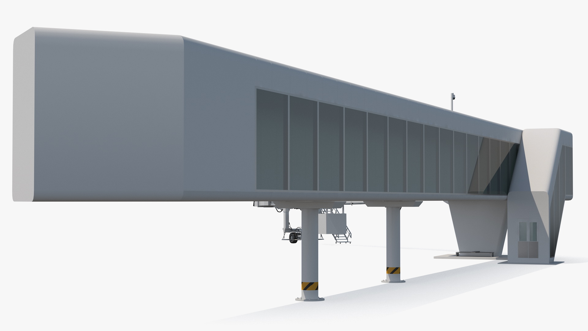 3D Airport Passenger Boarding Bridge model