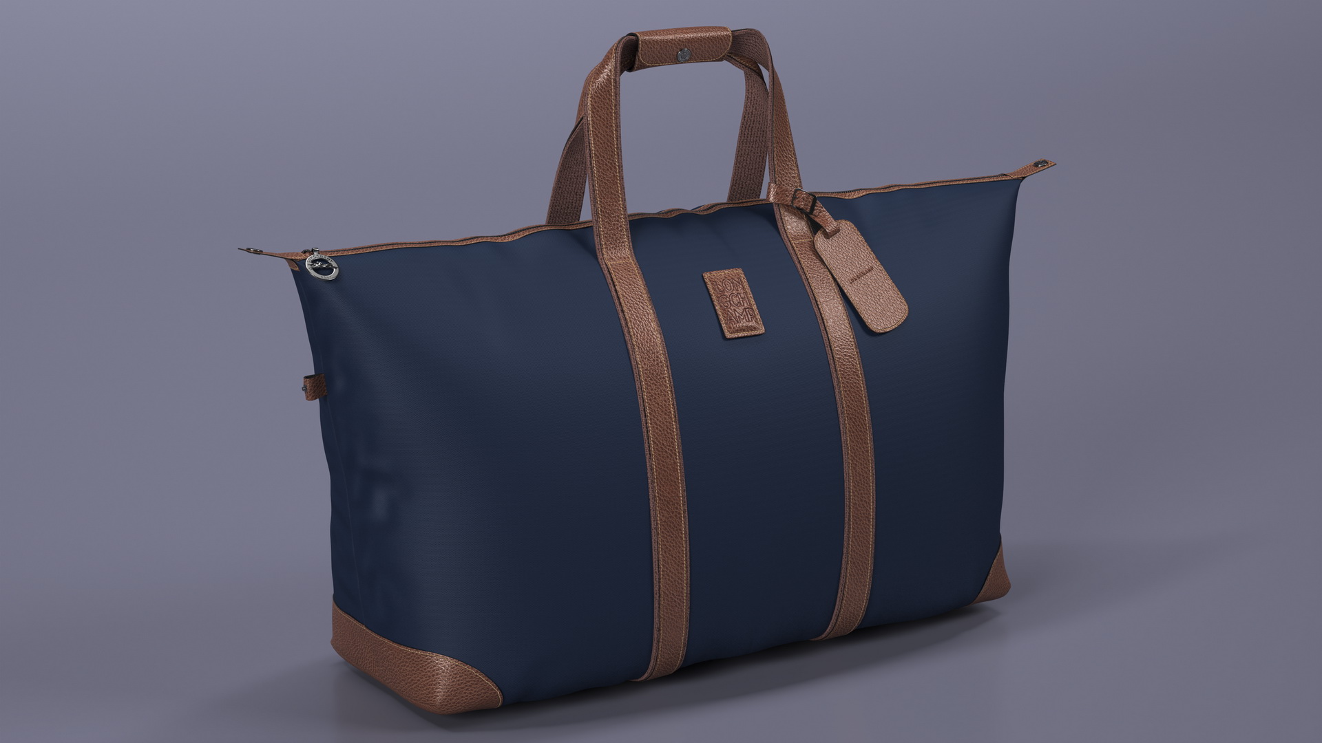 3D model Travel Bag LONGCHAMP Blue