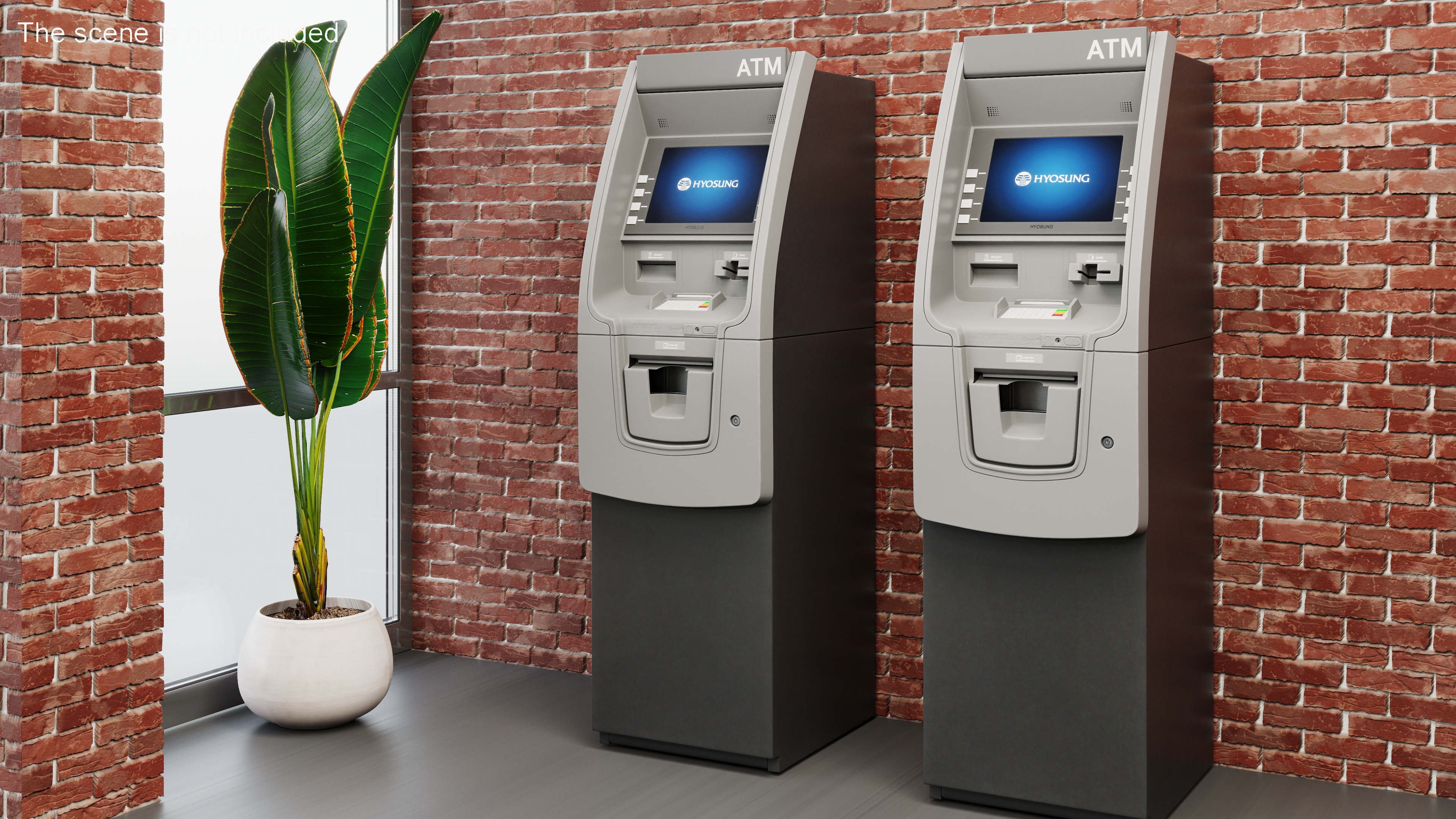 ATM Machine Hyosung 3D model