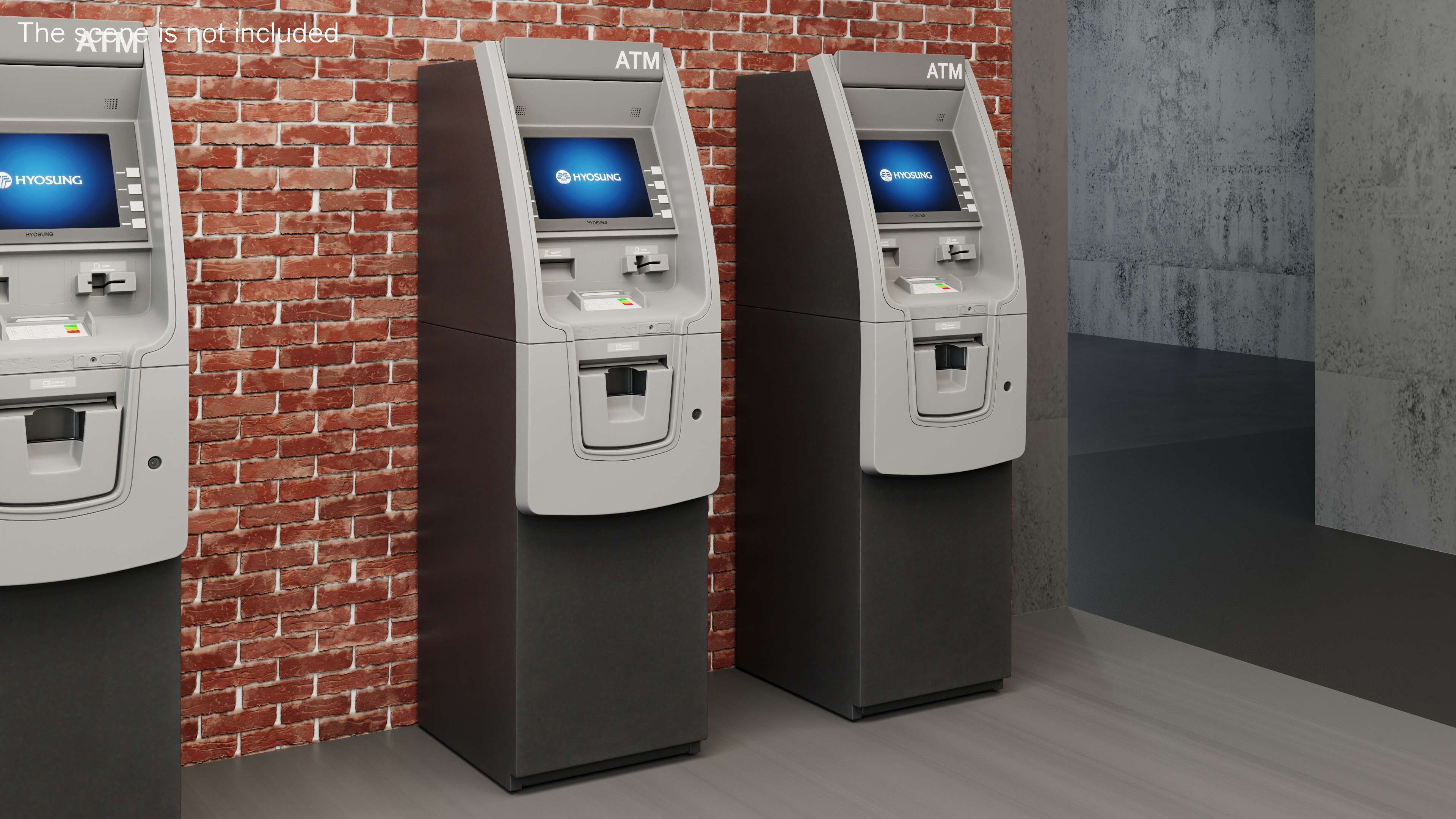 ATM Machine Hyosung 3D model