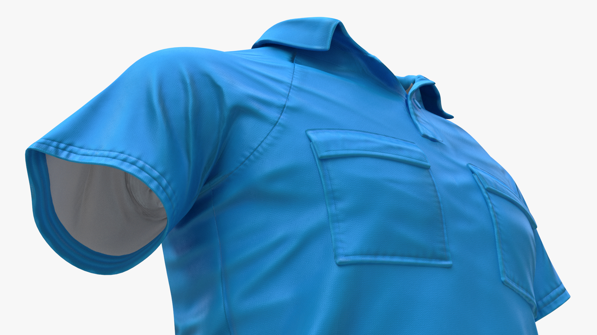 Casual Polo Shirt 3D