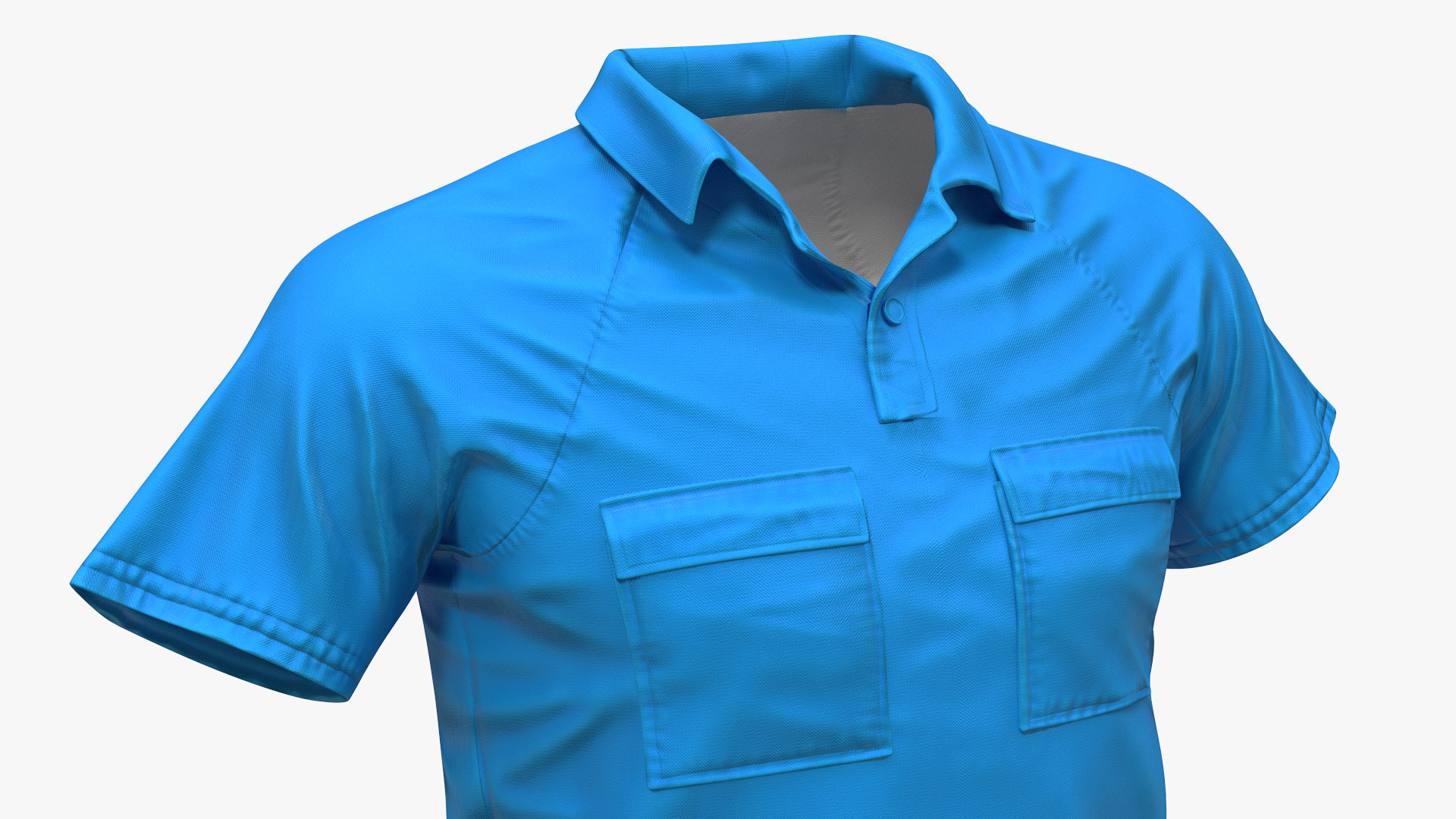 Casual Polo Shirt 3D