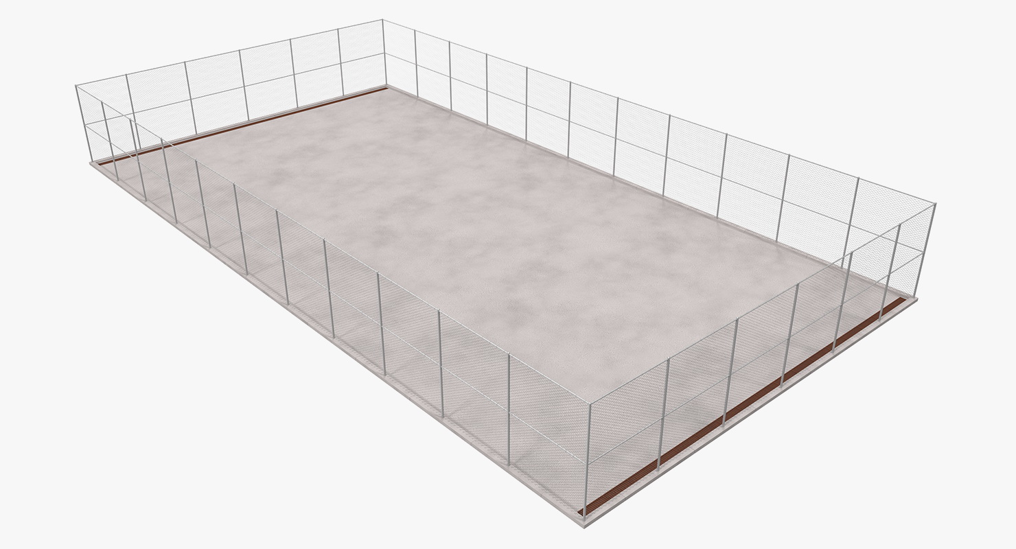 3D Outdoor Court model