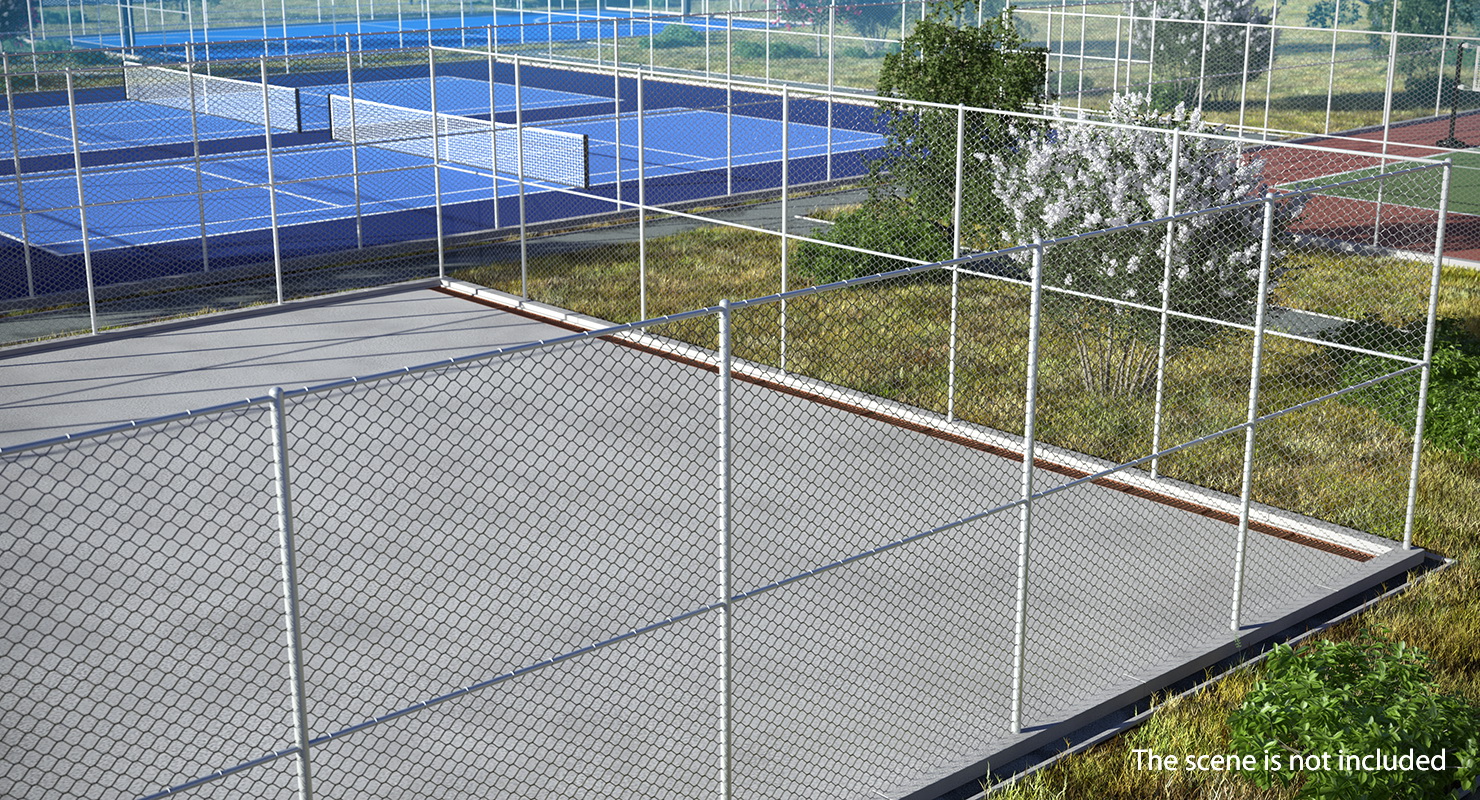 3D Outdoor Court model