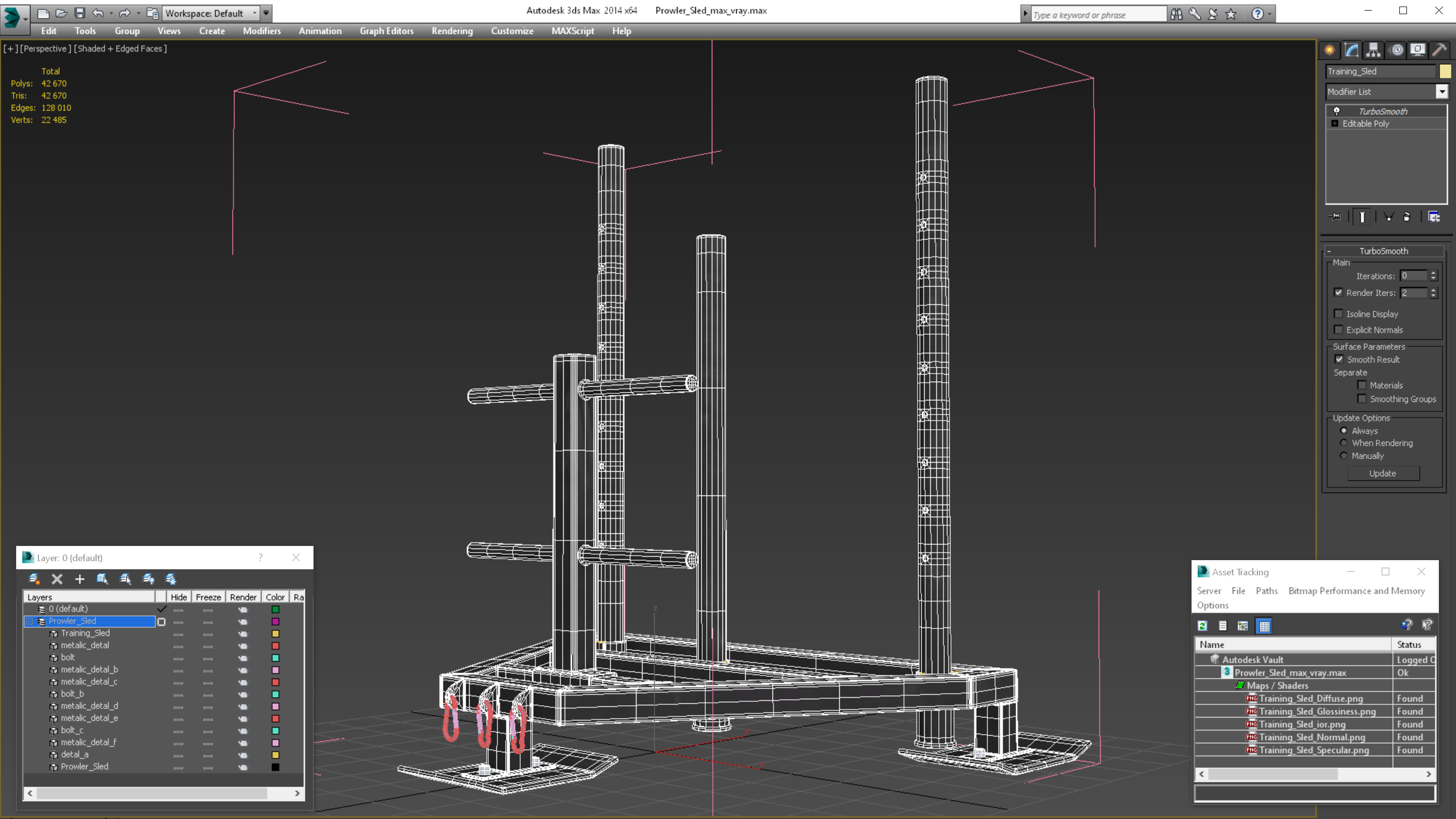 Prowler Sled 3D