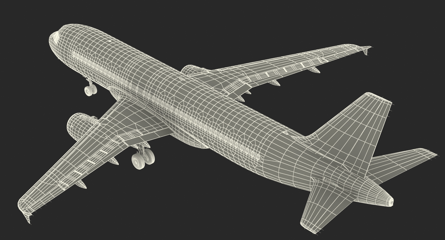 Airbus A320 Generic 3D model