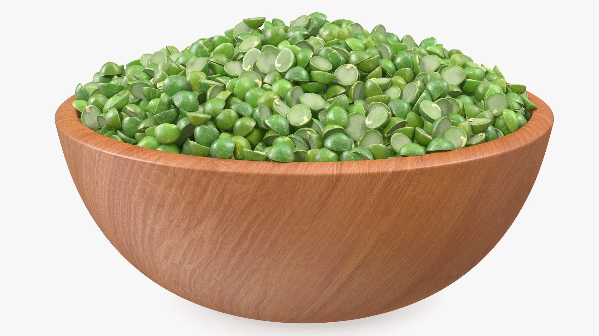 Full Bowl of Split Pea 3D