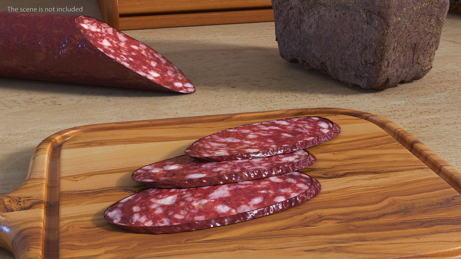 3D Salami Slices model