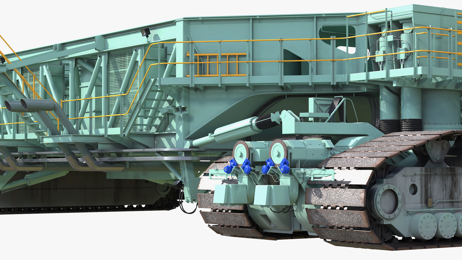 Mobile Launcher Platform Crawler 3D