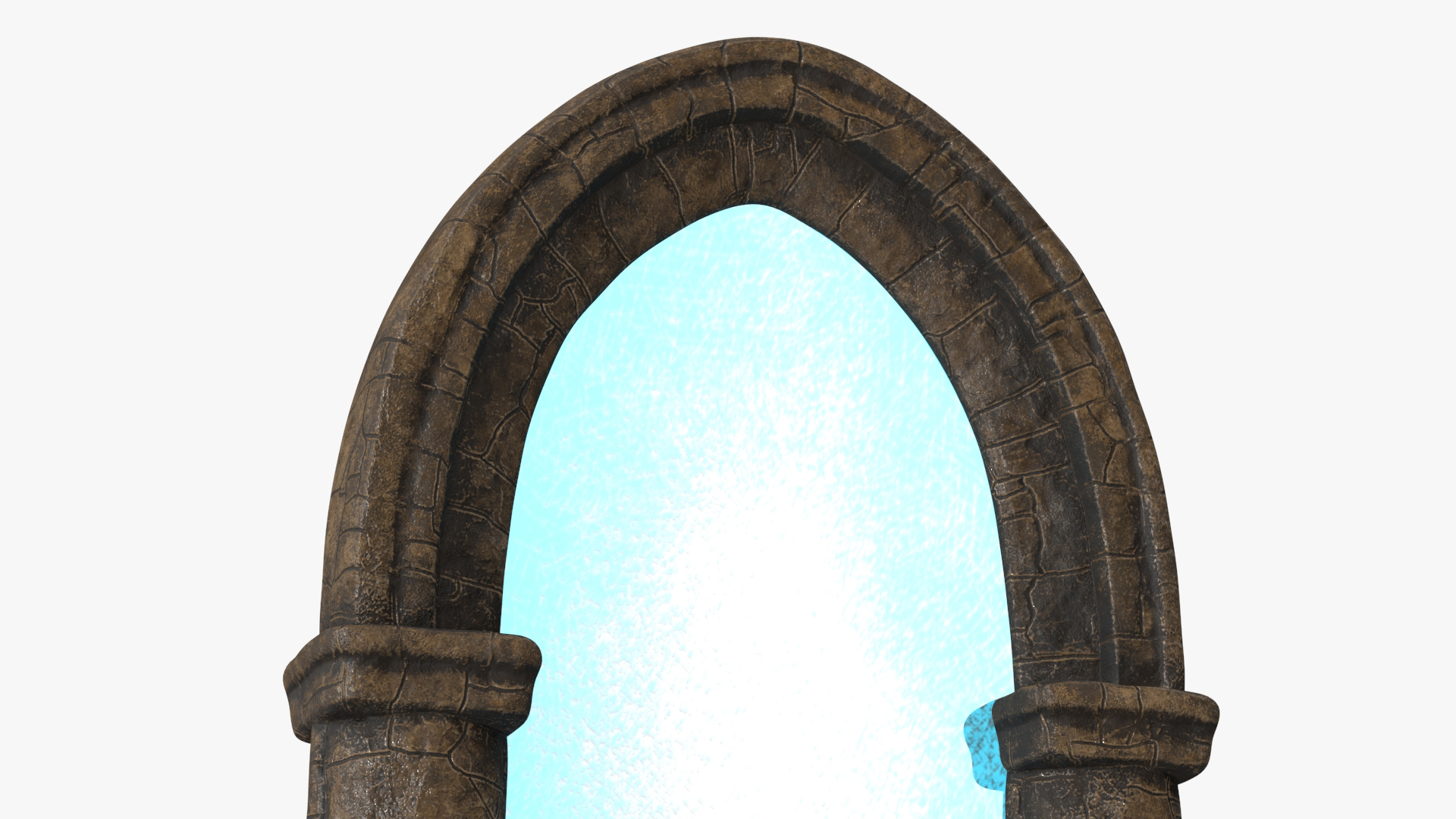 Fantasy Portal Gate to Heaven 3D model