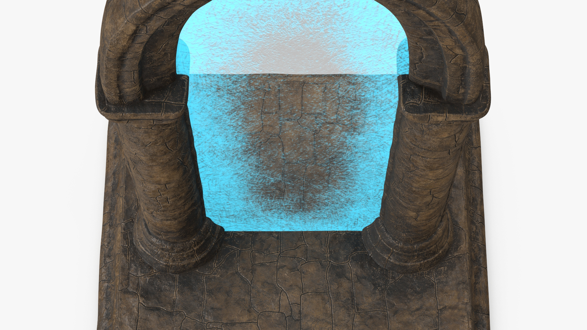 Fantasy Portal Gate to Heaven 3D model