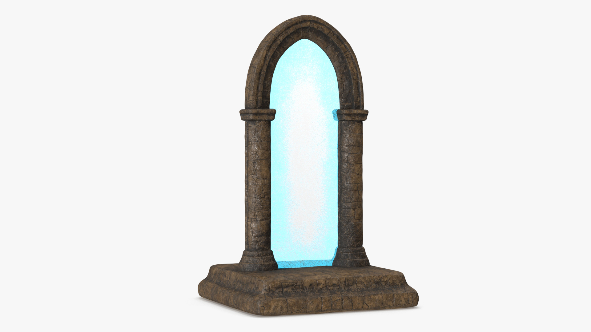 Fantasy Portal Gate to Heaven 3D model