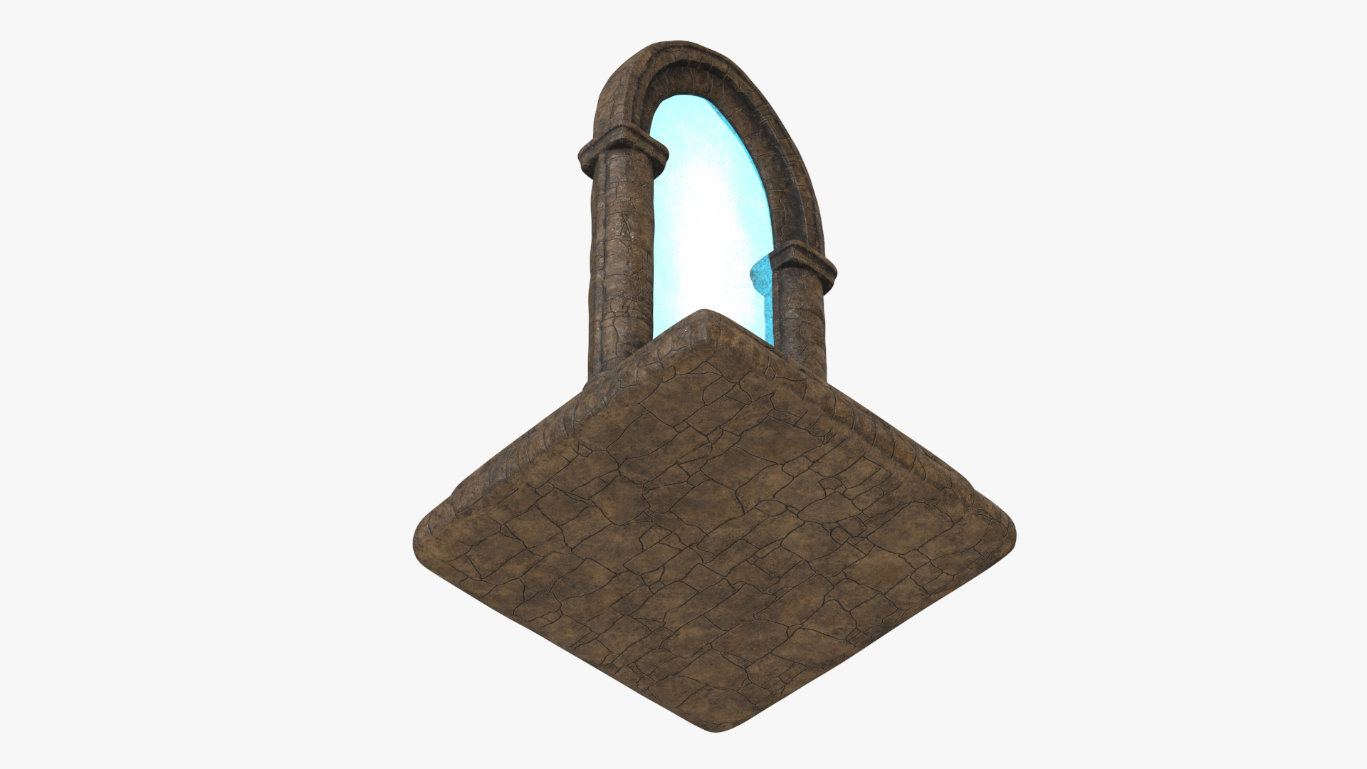 Fantasy Portal Gate to Heaven 3D model