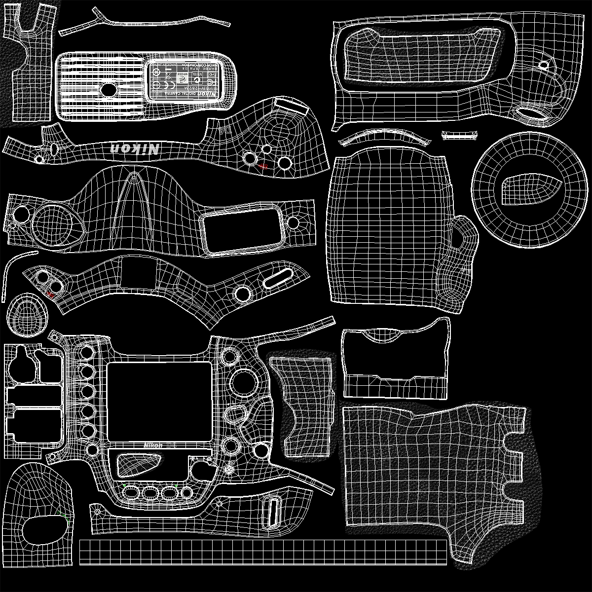 3D model Nikon D4