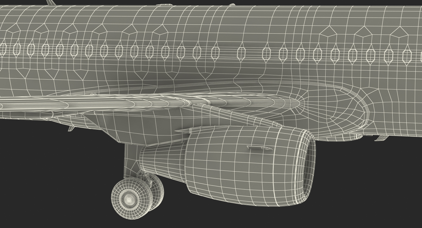 Airbus A320 EasyJet Airline 3D