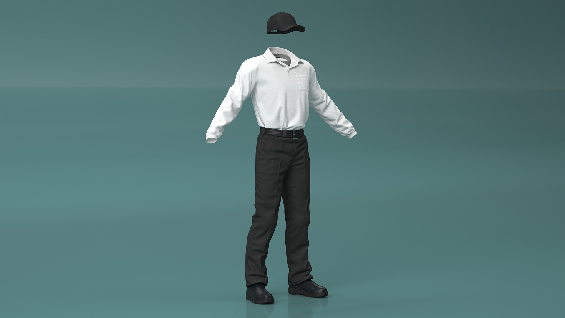 Mens Clothes Casual 3D model