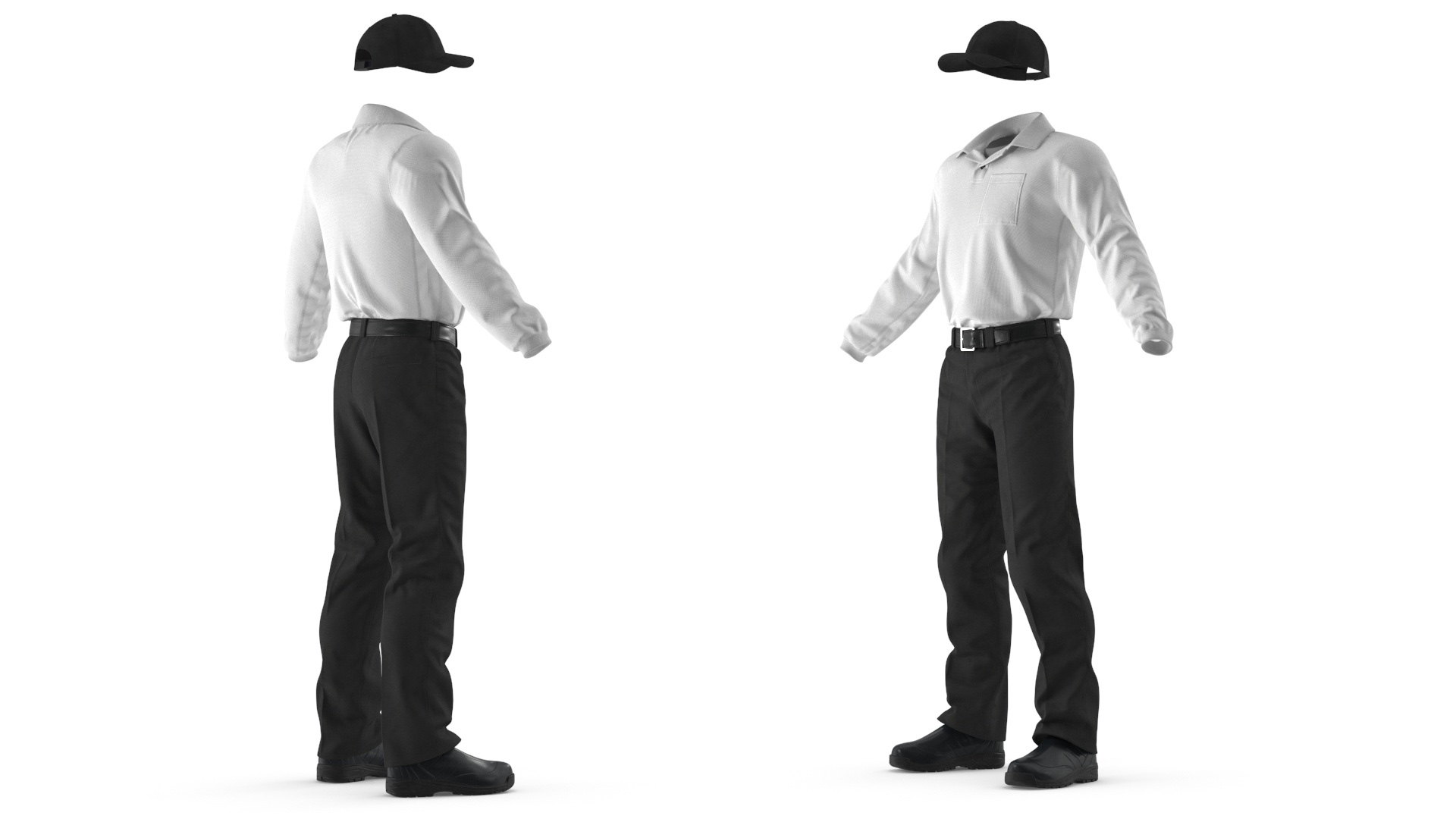 Mens Clothes Casual 3D model