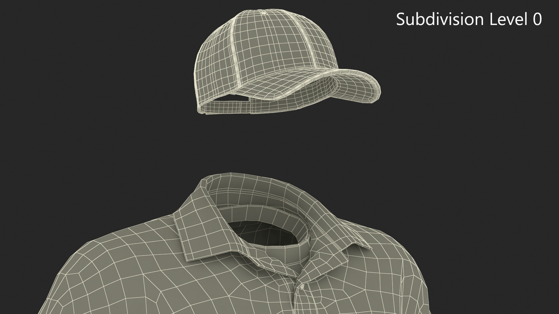 Mens Clothes Casual 3D model