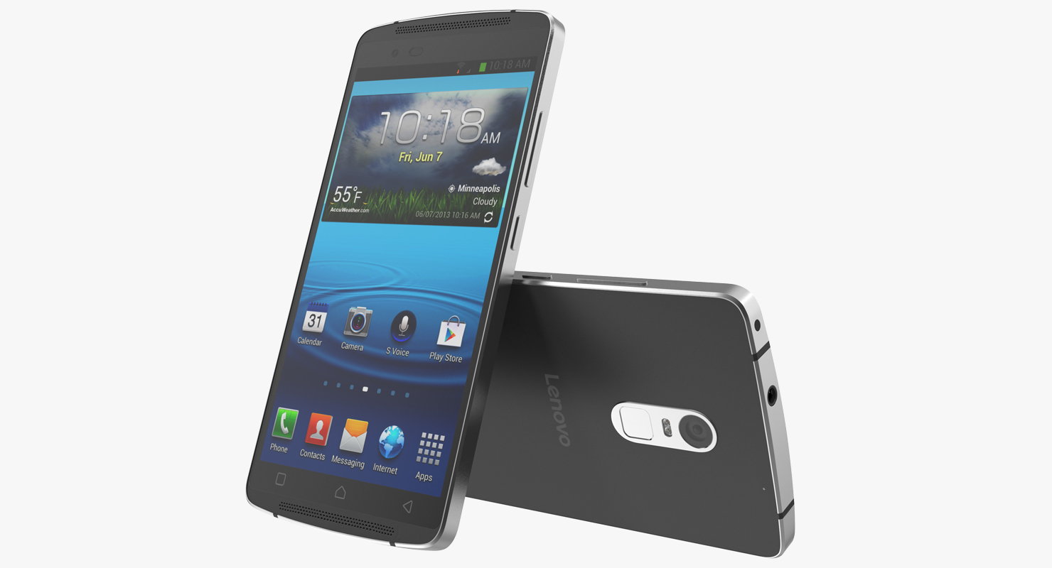 3D model Lenovo Vibe X3 Black