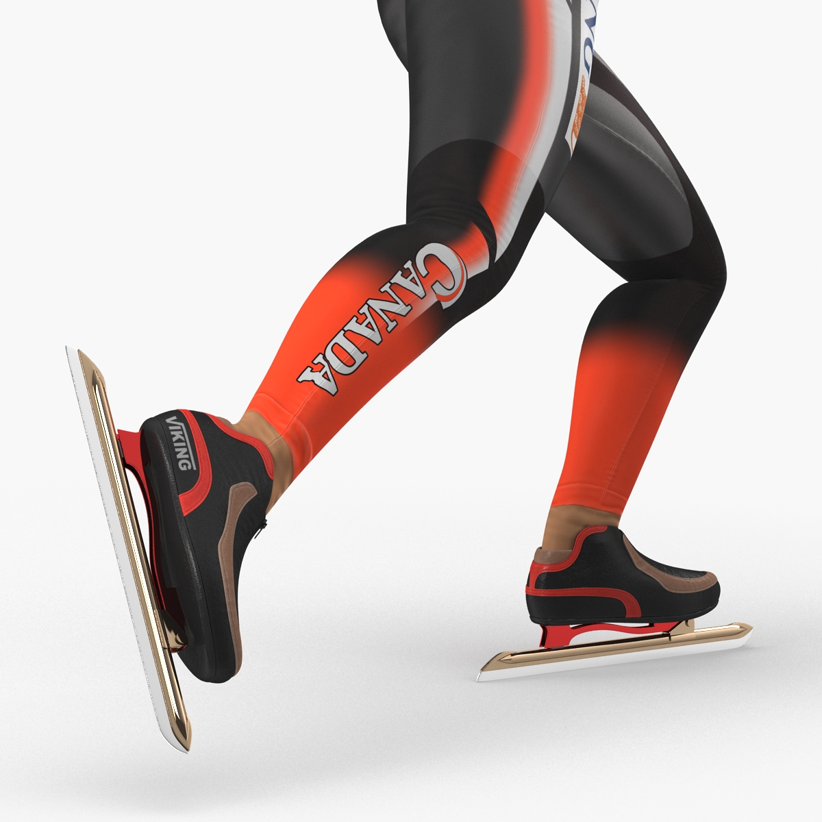 3D Speed Skater 2 Pose 2