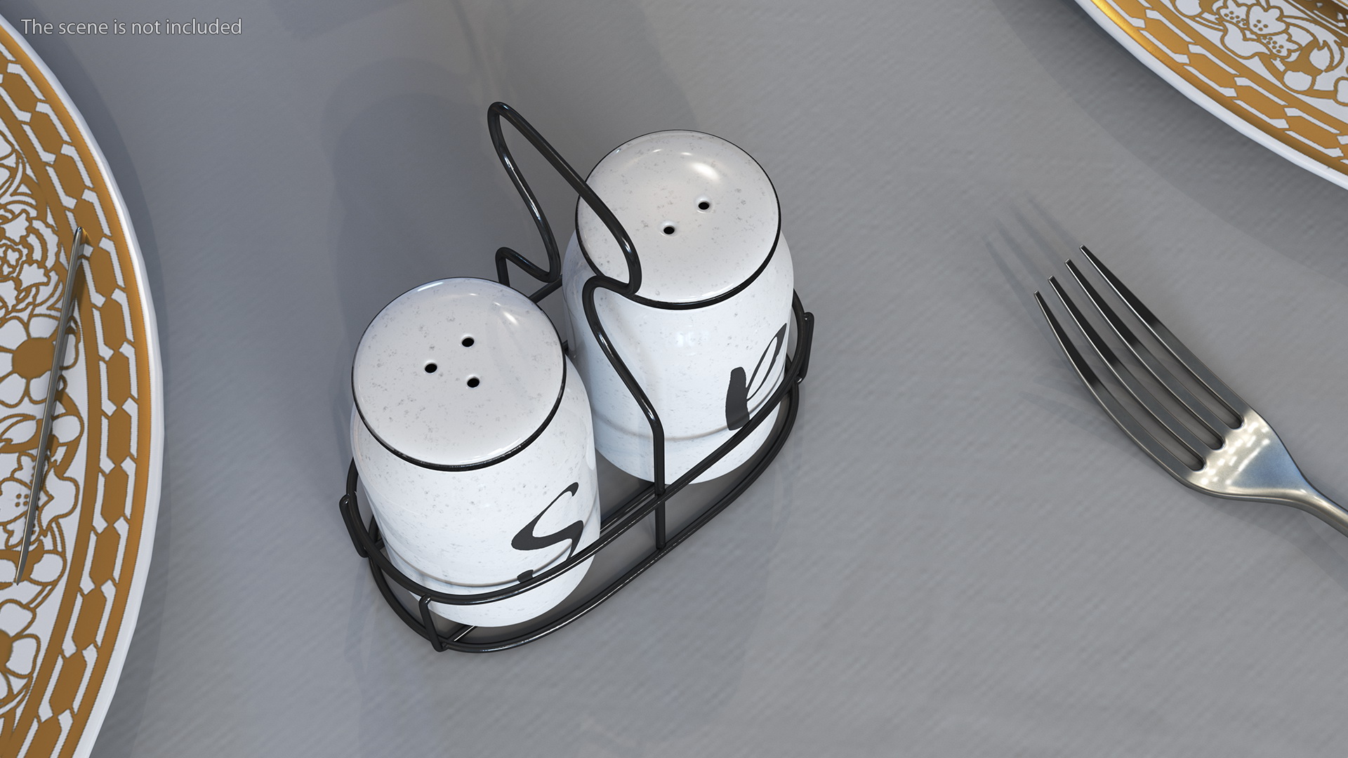 Salt Pepper Shakers 3D model