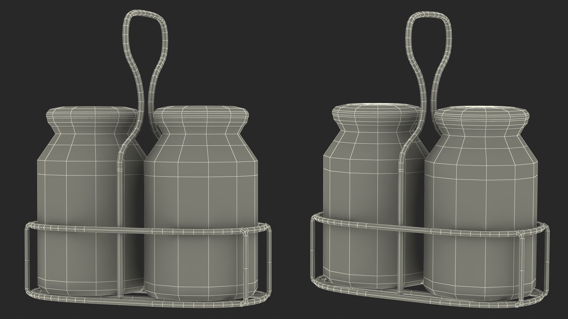 Salt Pepper Shakers 3D model