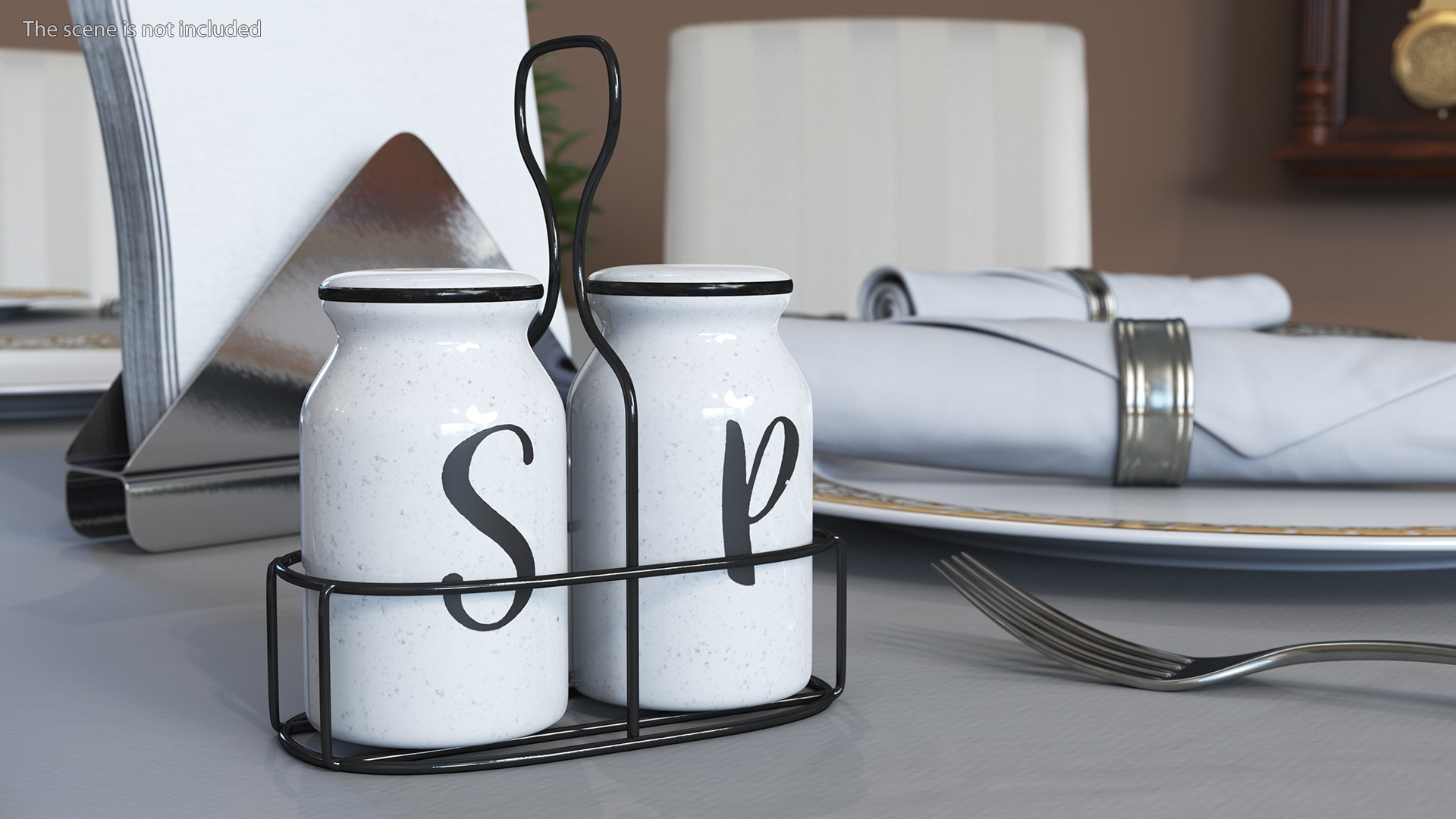 Salt Pepper Shakers 3D model