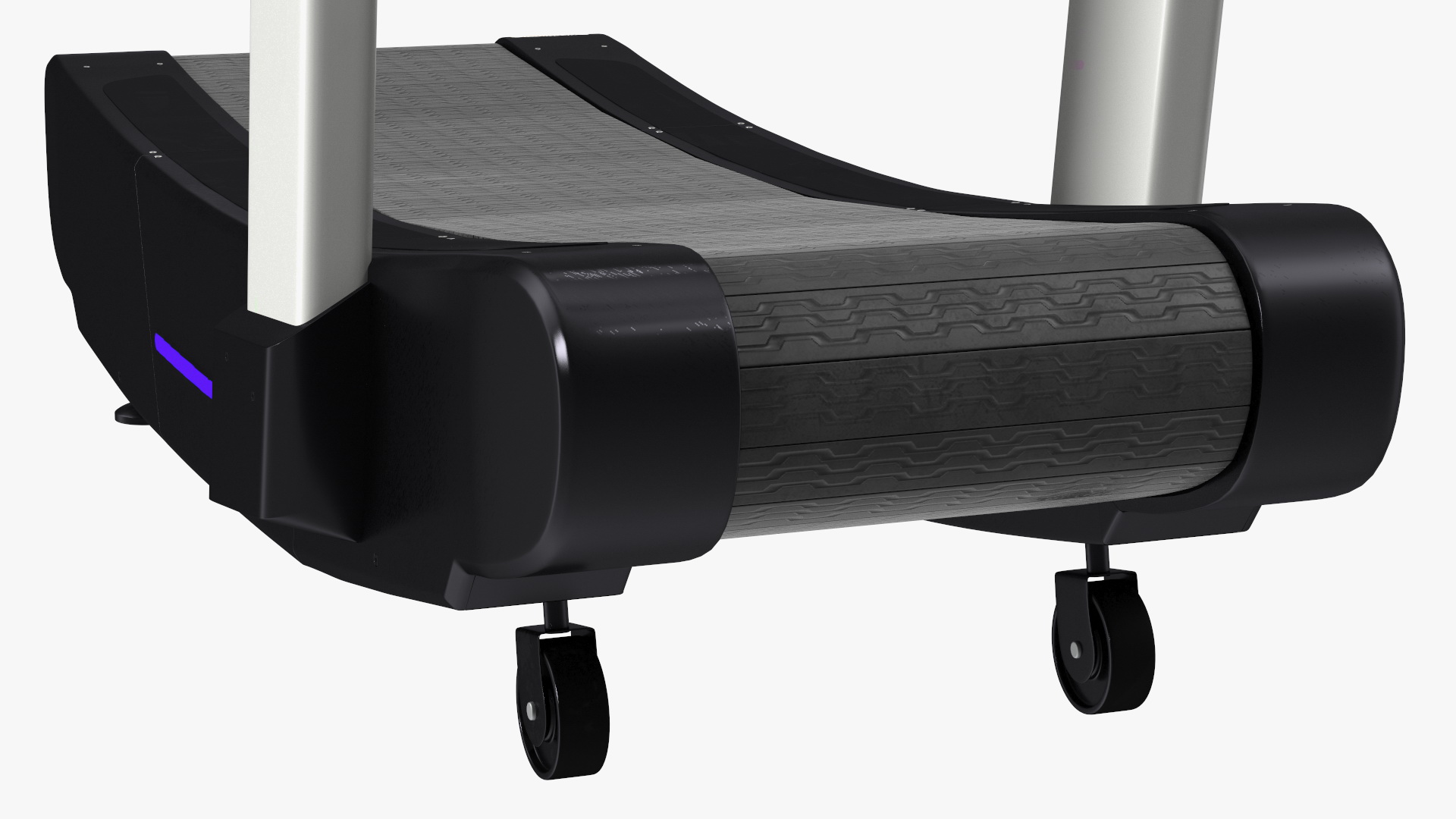 3D model Curved Crossfit Treadmill