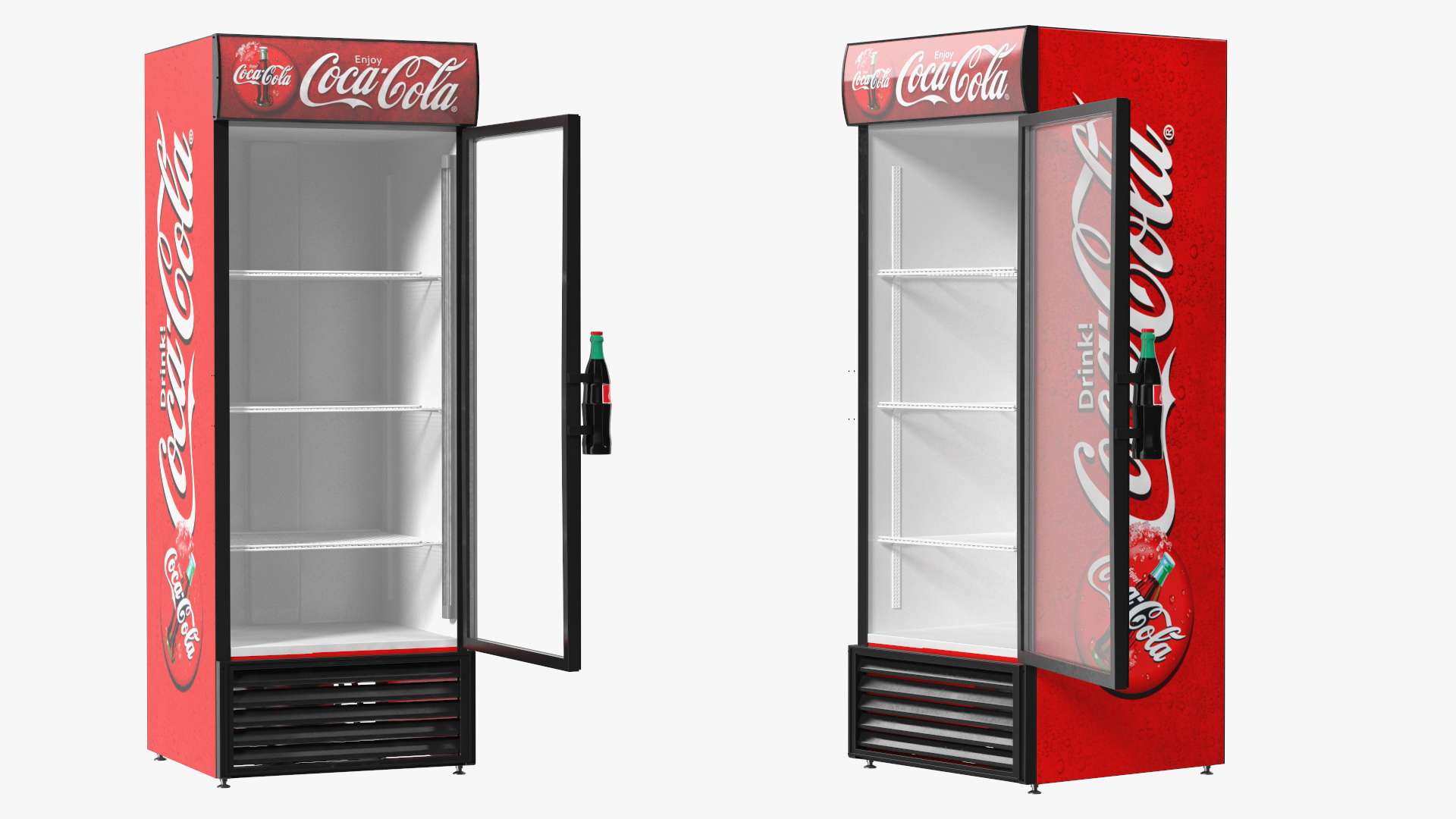 3D Coca Cola Fridge