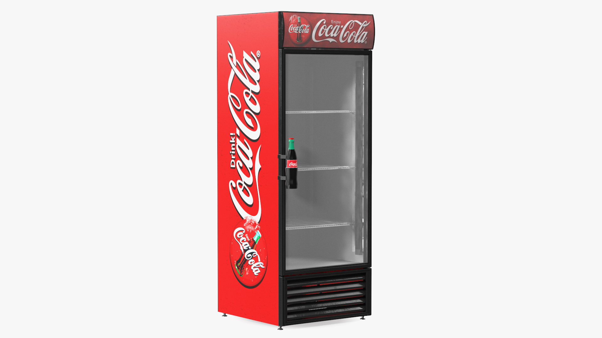 3D Coca Cola Fridge