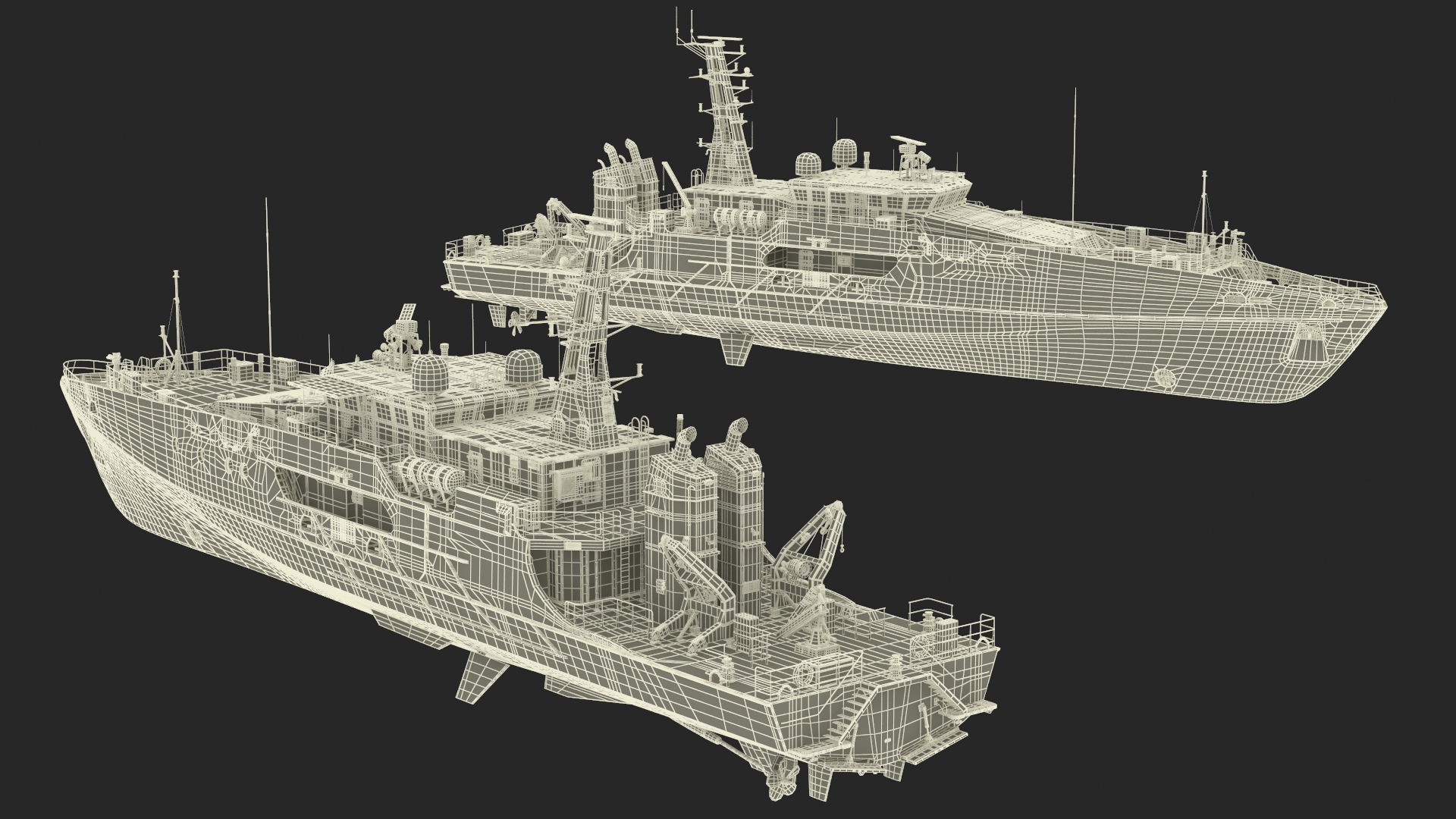 Patrol Boat TTS Scarborough CG42 3D