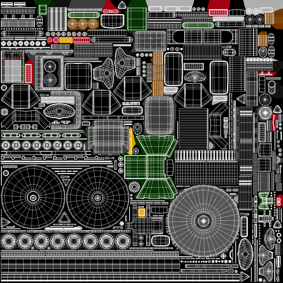 3D Coffee Roaster Machine Green model