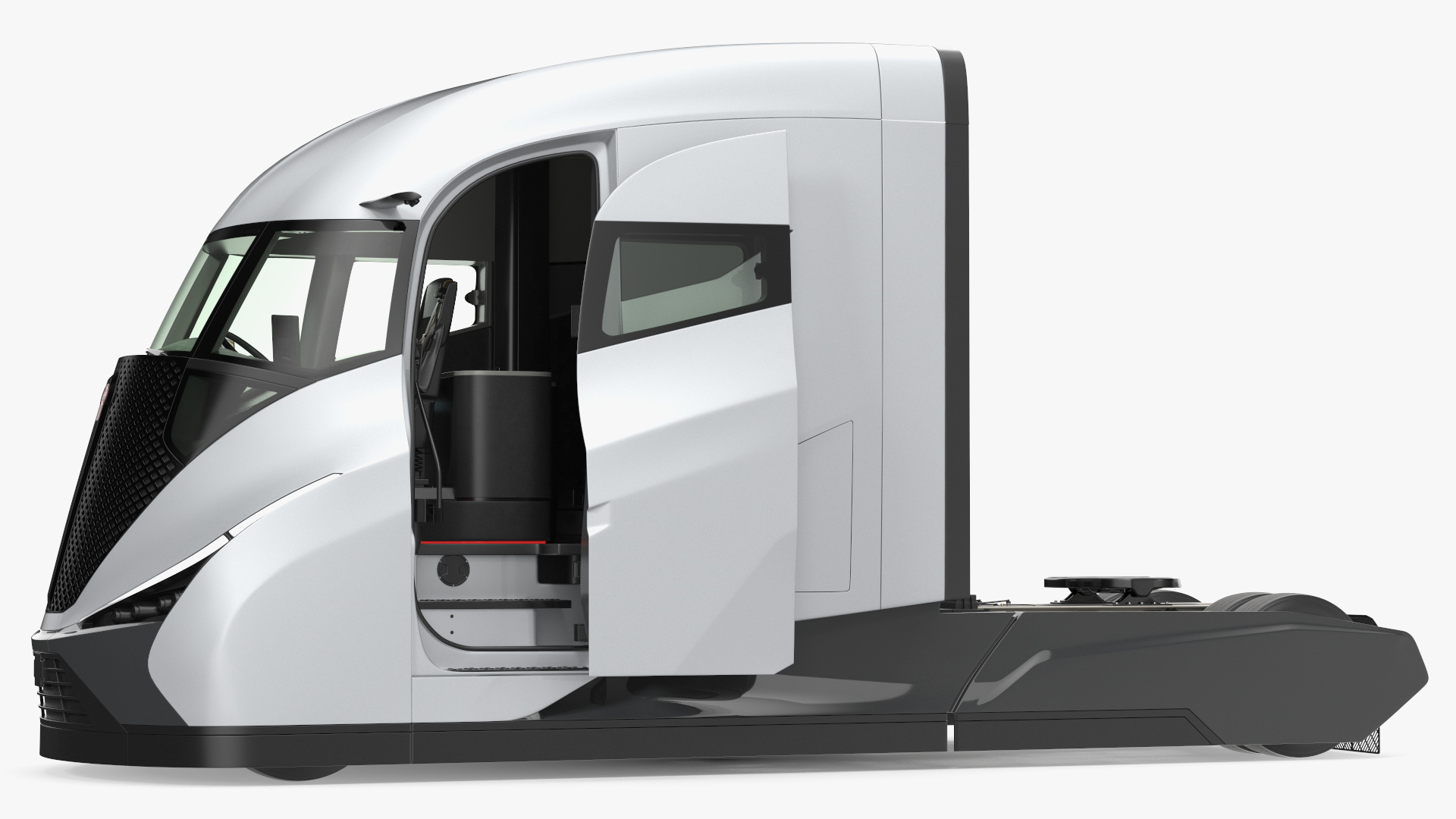 Kenworth SuperTruck 2 without Trailer Rigged 3D model