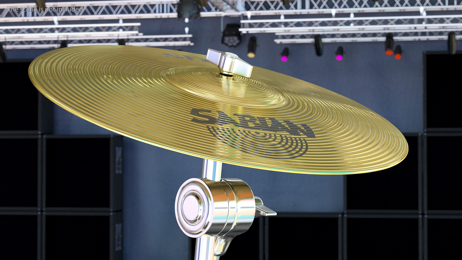 Sabian Sbr Brass Cymbal Set 3D