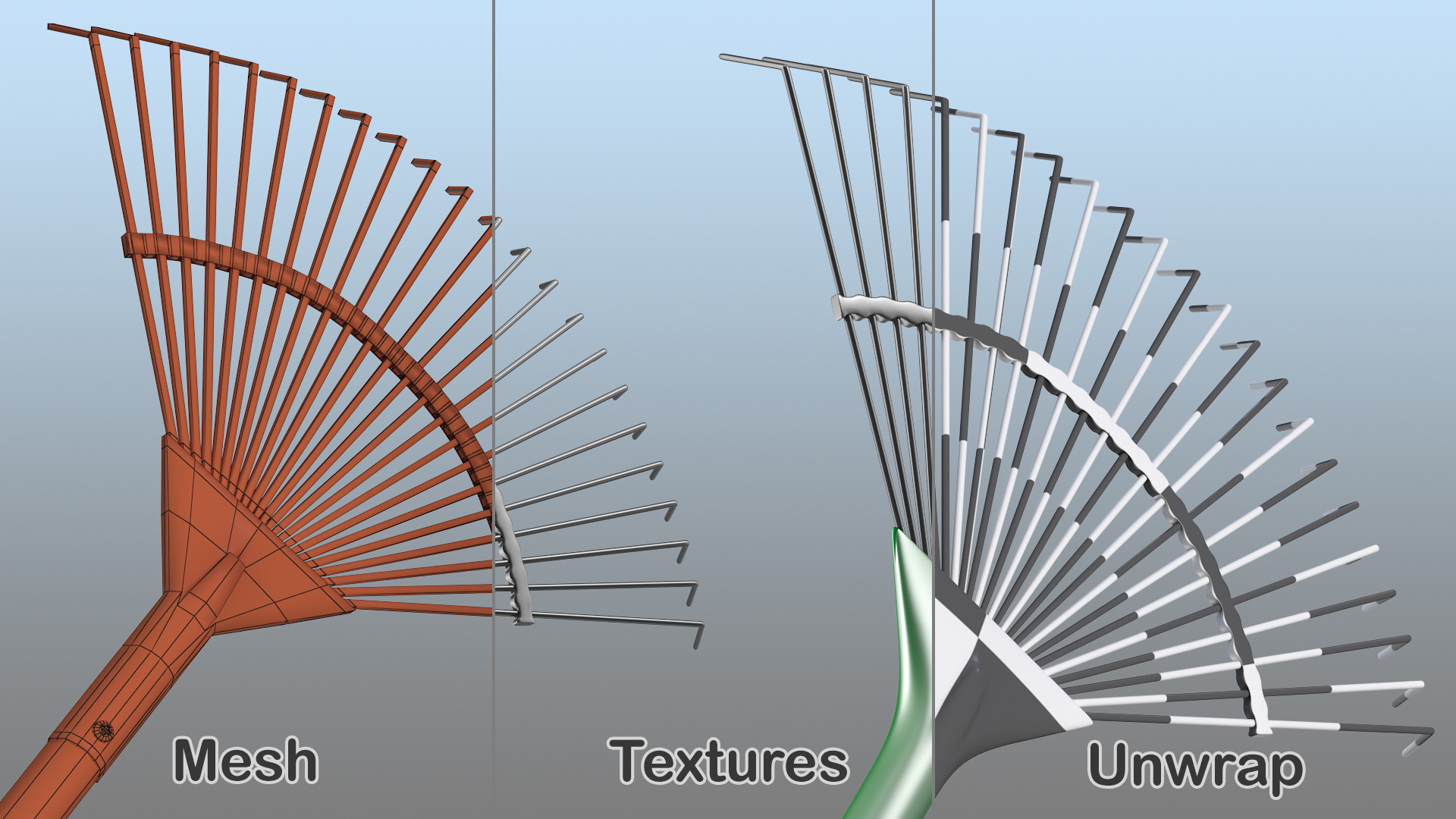 Leaf Rake 3D model