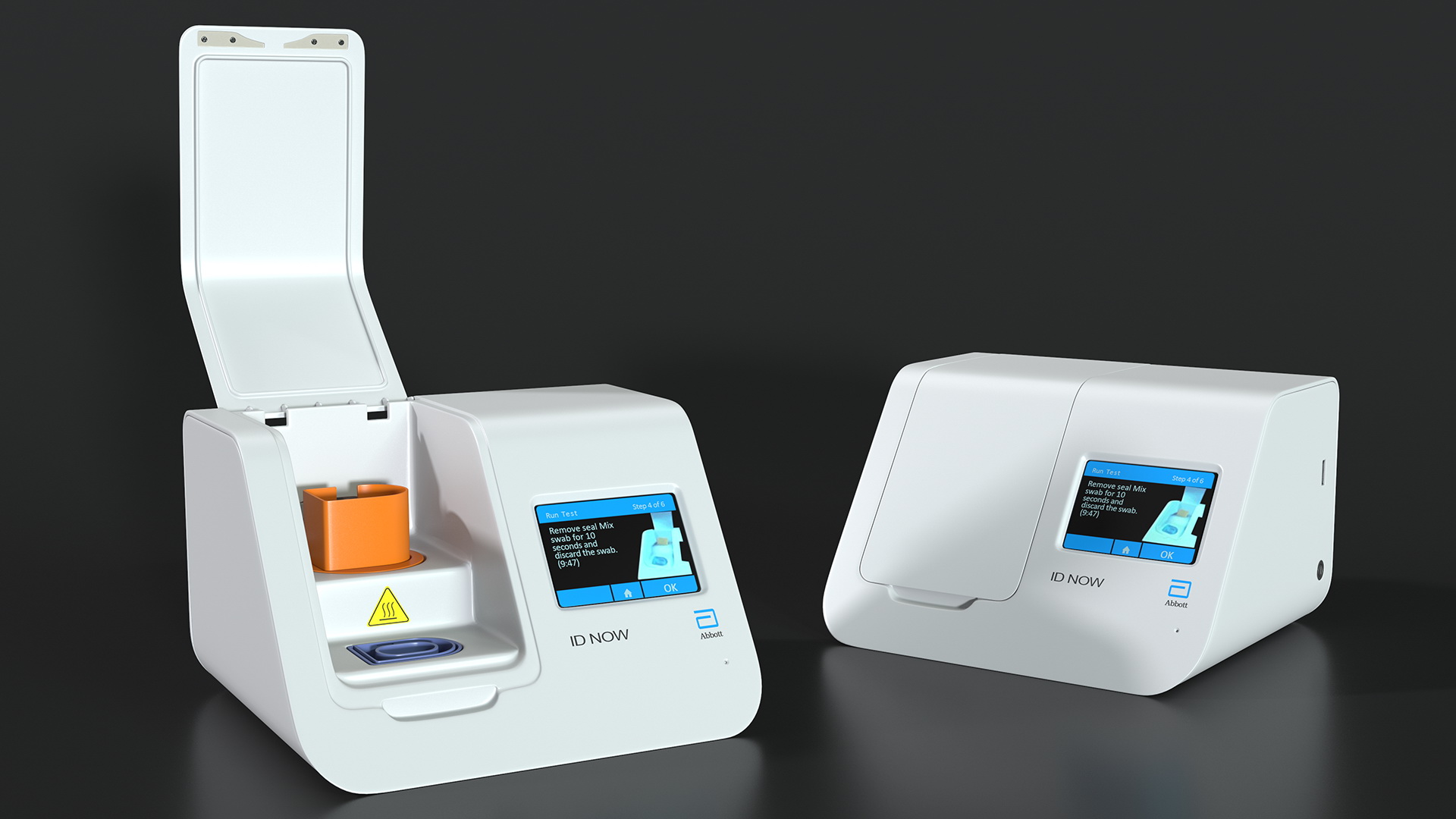 Abbott ID NOW Machine Conduct COVID19 Sample Test 3D model