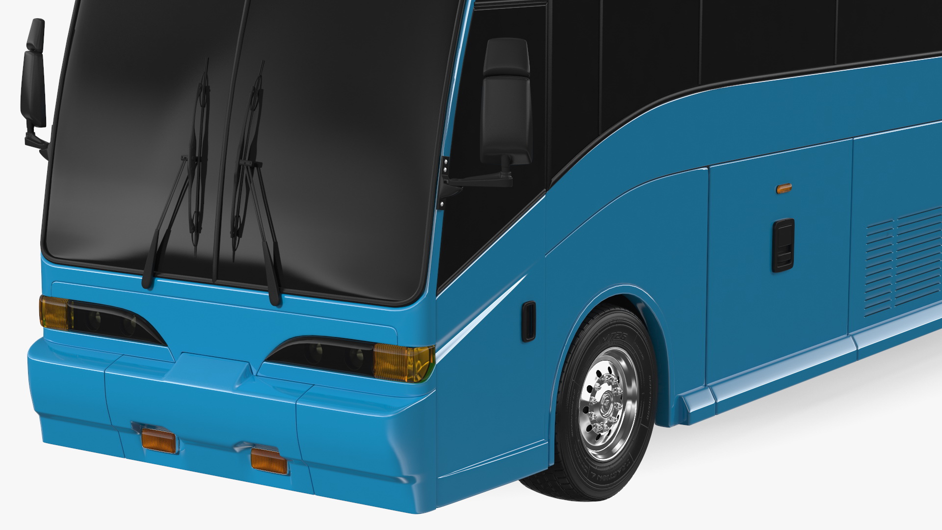 3D model Charter Bus Exterior Only