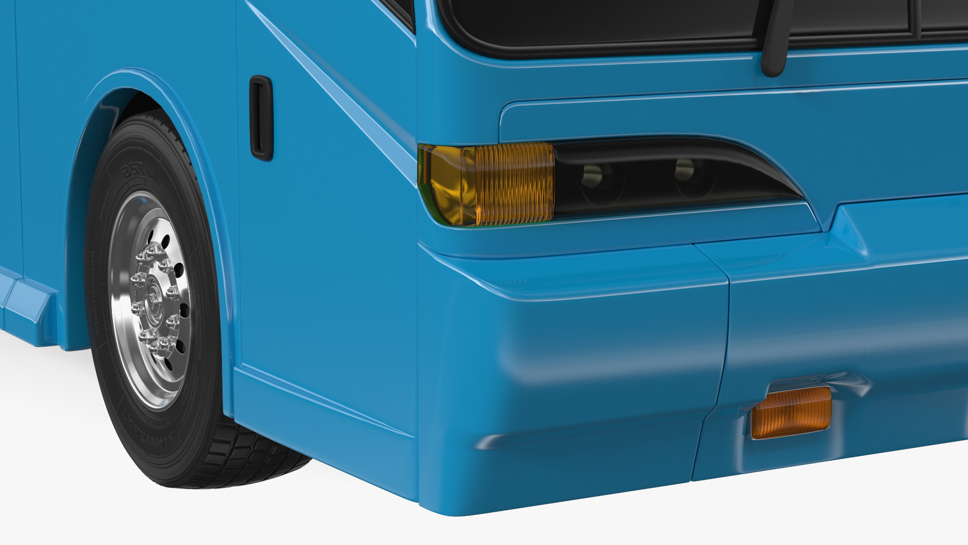 3D model Charter Bus Exterior Only