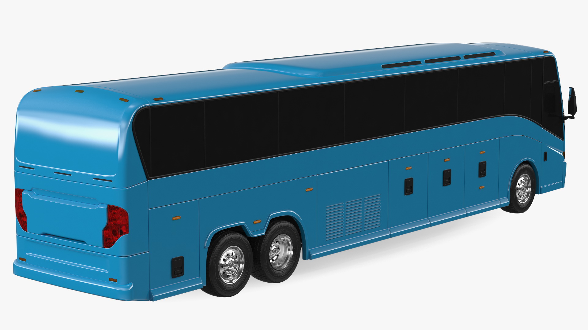 3D model Charter Bus Exterior Only