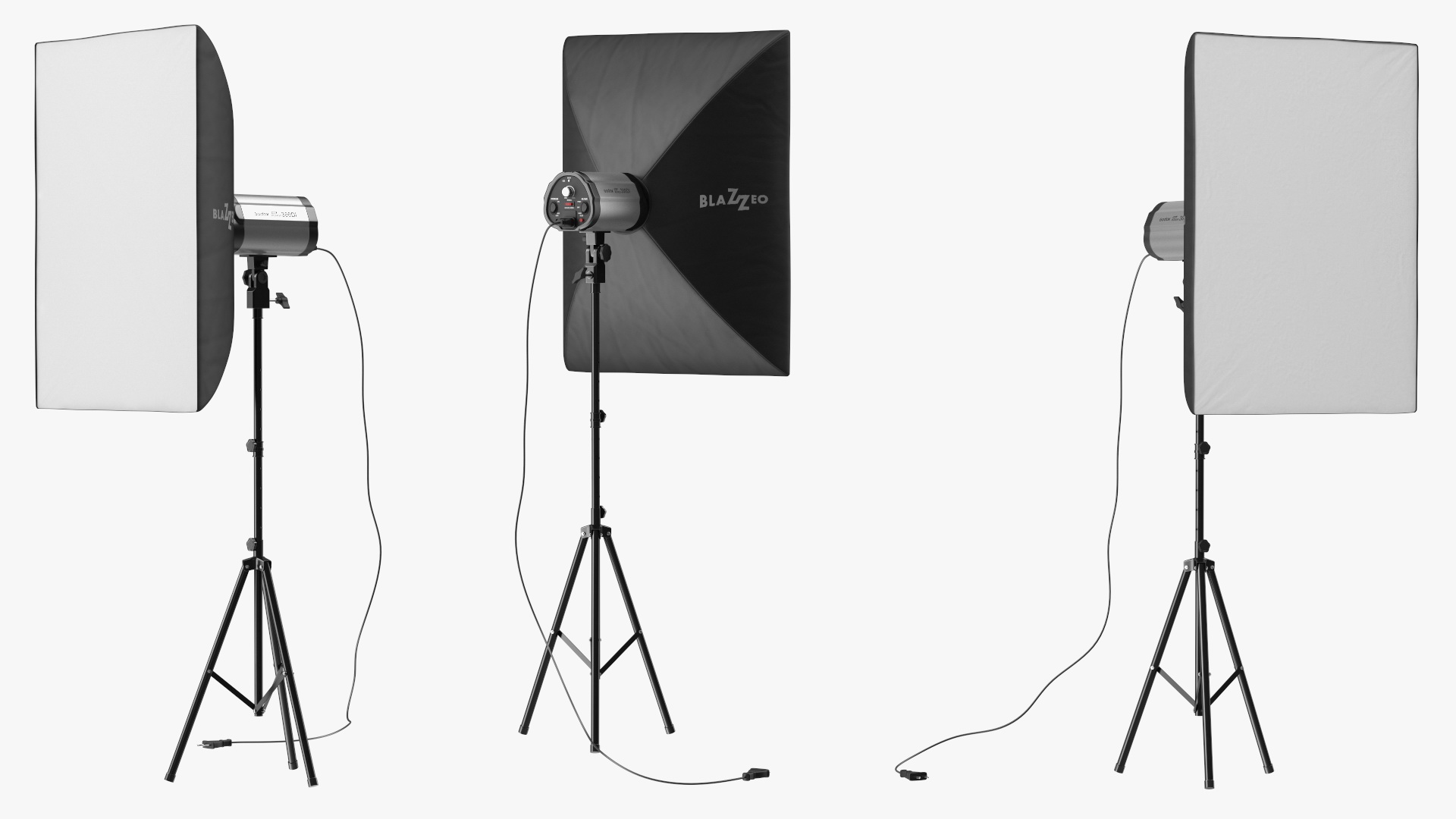 3D Professional Studio Softbox Light model