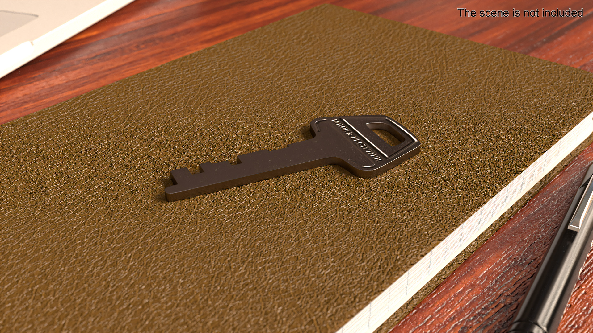 Metal Key 3D model