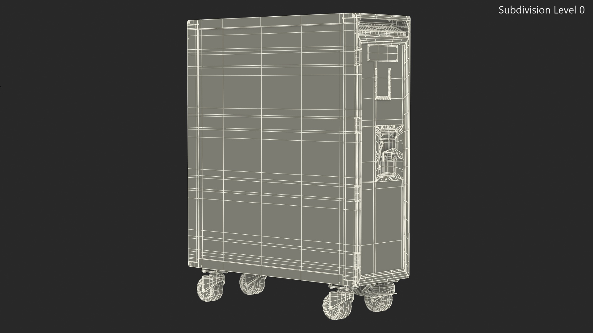 3D Full Size Aviation Trolley