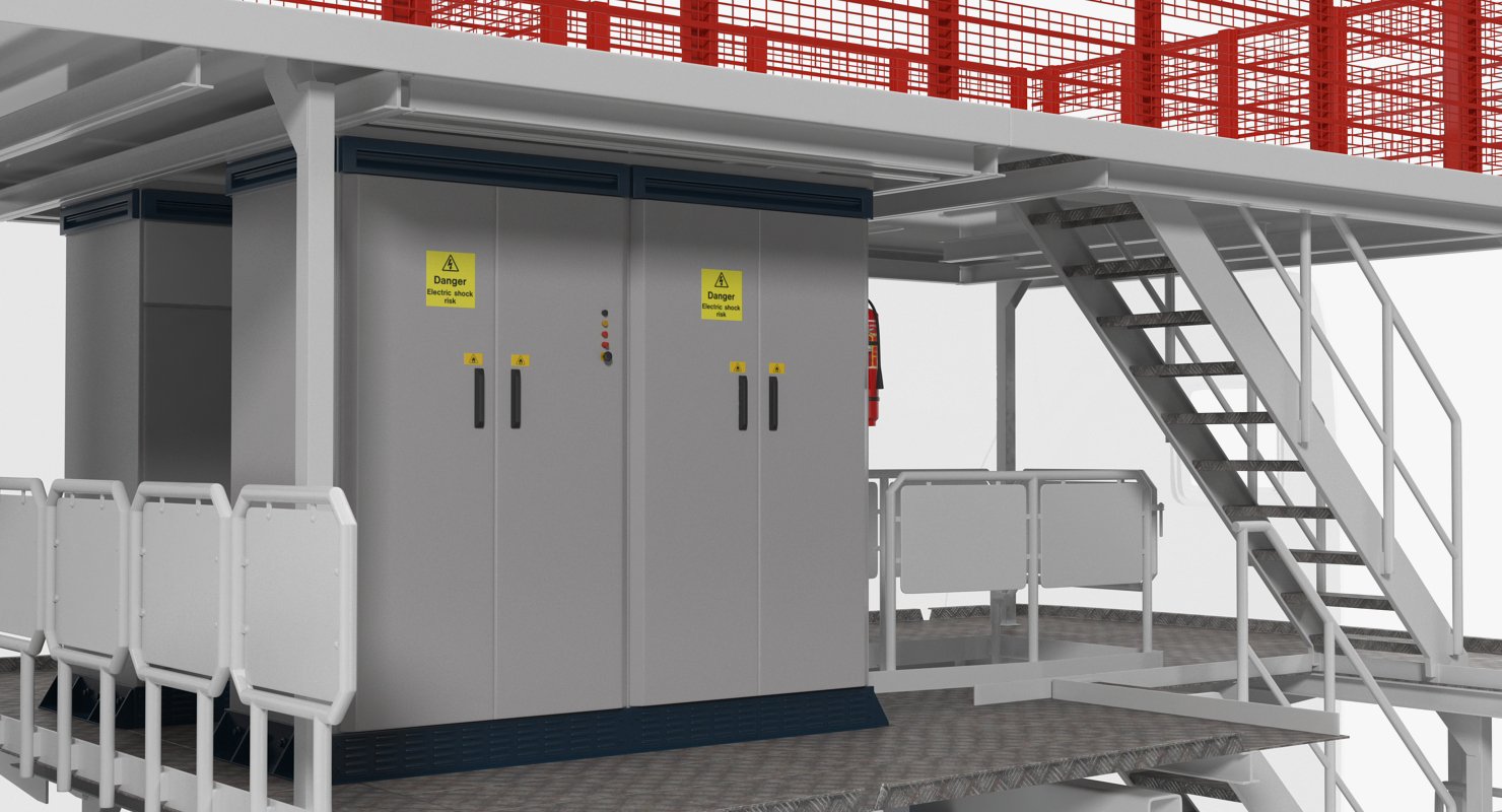 Electric Service Panel 3D