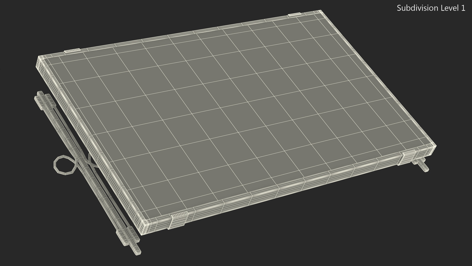 Monocrystalline Solar Panel 3D