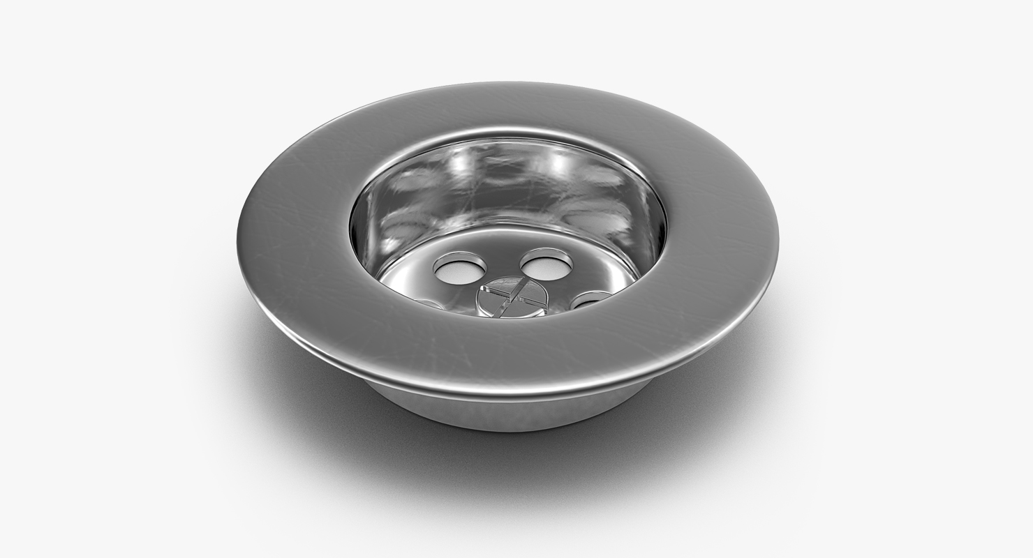 Sink Strainer Drain 3D model