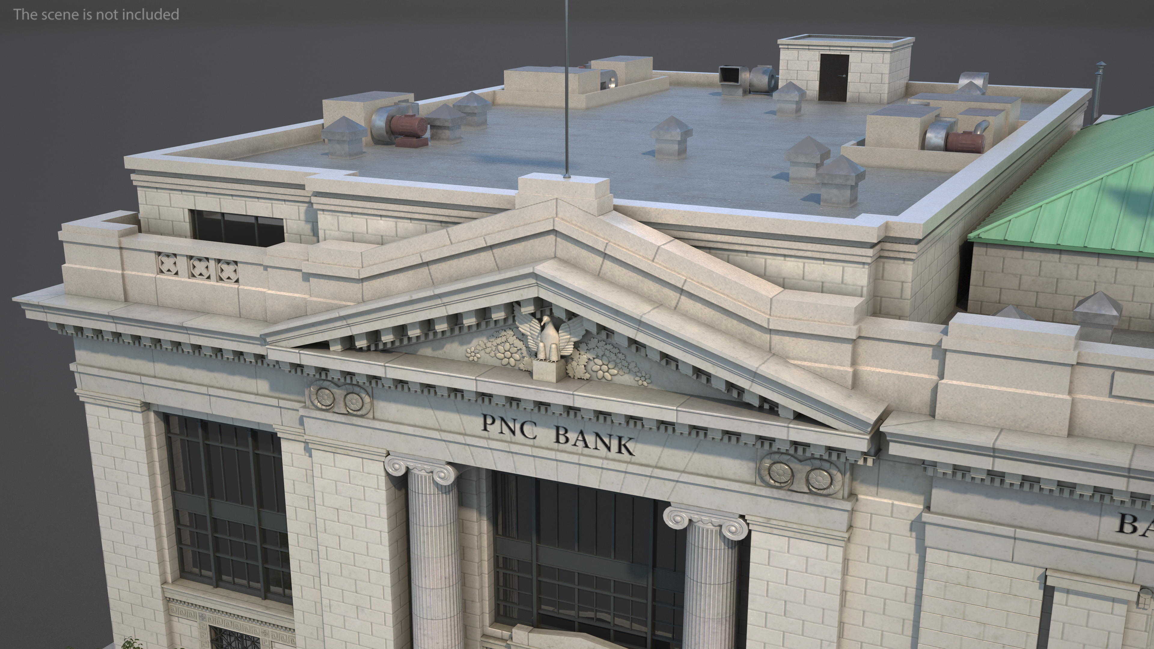 3D Riggs National Bank Building model