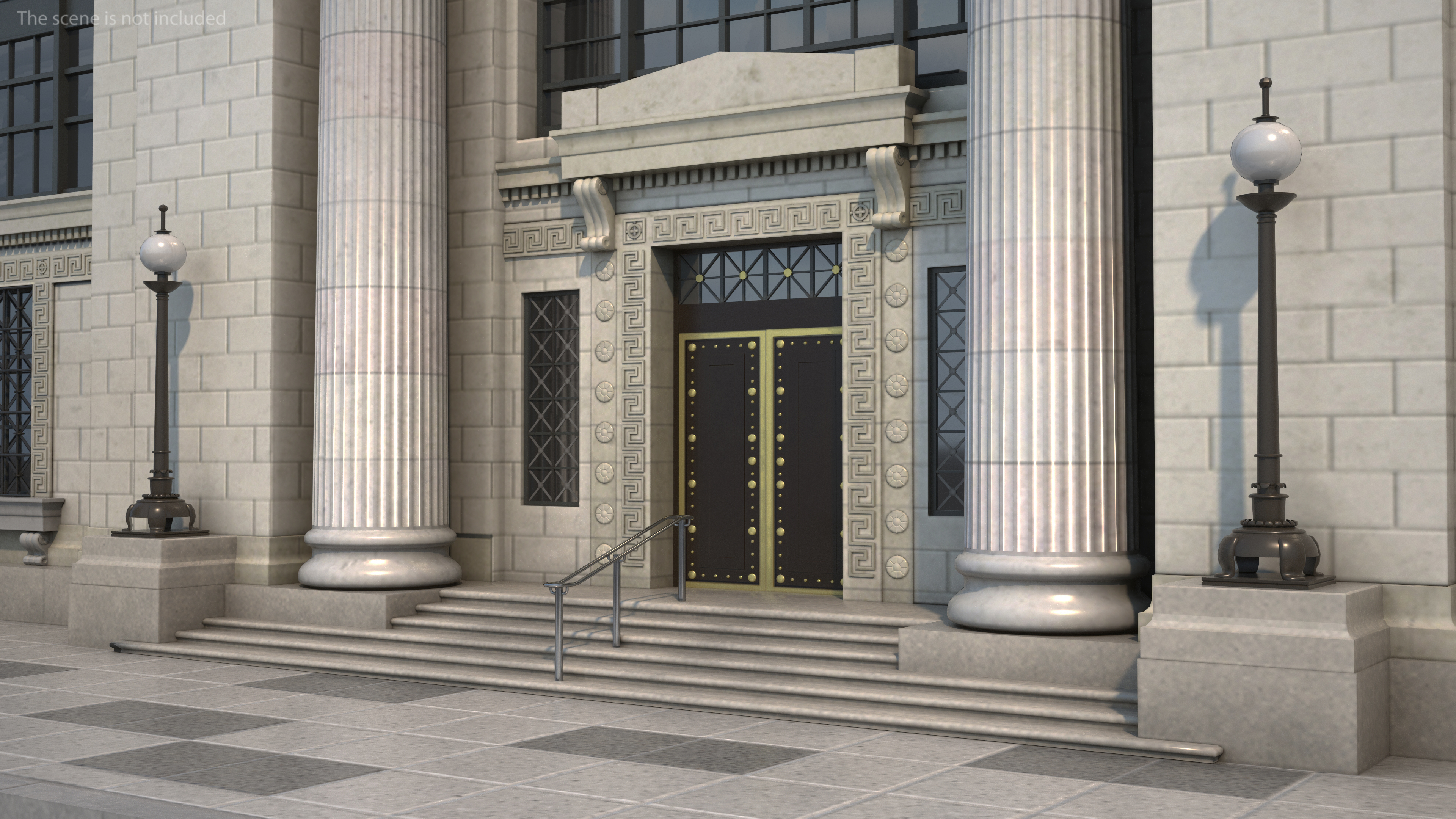 3D Riggs National Bank Building model